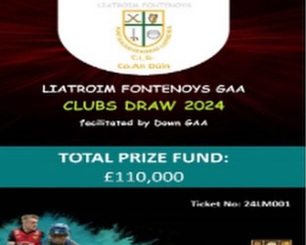 Club Down Draw Ticket – Still time to buy